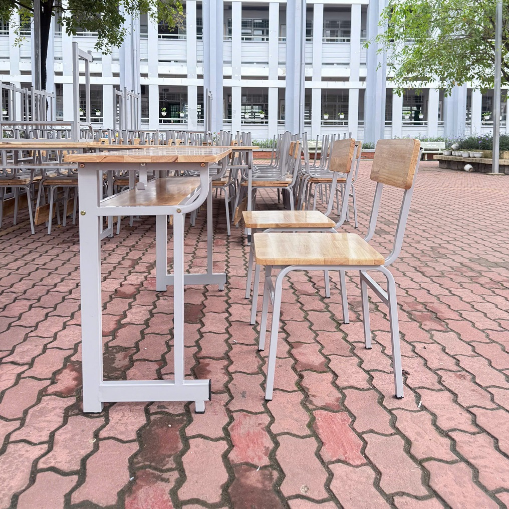 Bàn ghế học sinh trường học BHS123-CS